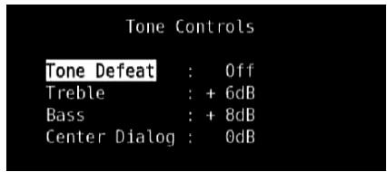 NAD T785 HD - FONCTIONNEMENT DU T 785 - MENU DE CONFIGURATION - 2