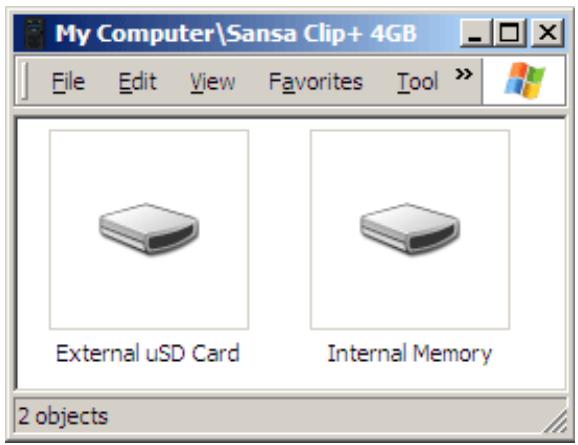 SANDISK SANSA CLIP PLUS - Branchement à l'ordinateur - 2