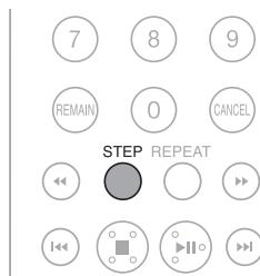SAMSUNG HT-TXQ120T - Appuyez deux fois sur la touche STEP. - 2