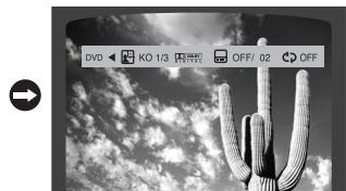 SAMSUNG HT-TXQ120T - Appuyez sur la touche INFO - 3