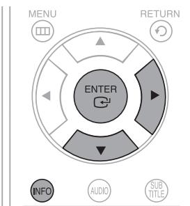 SAMSUNG HT-TXQ120T - Pour sélectionner le mode Répéétition de lecture dans l'écran information du disque - 4