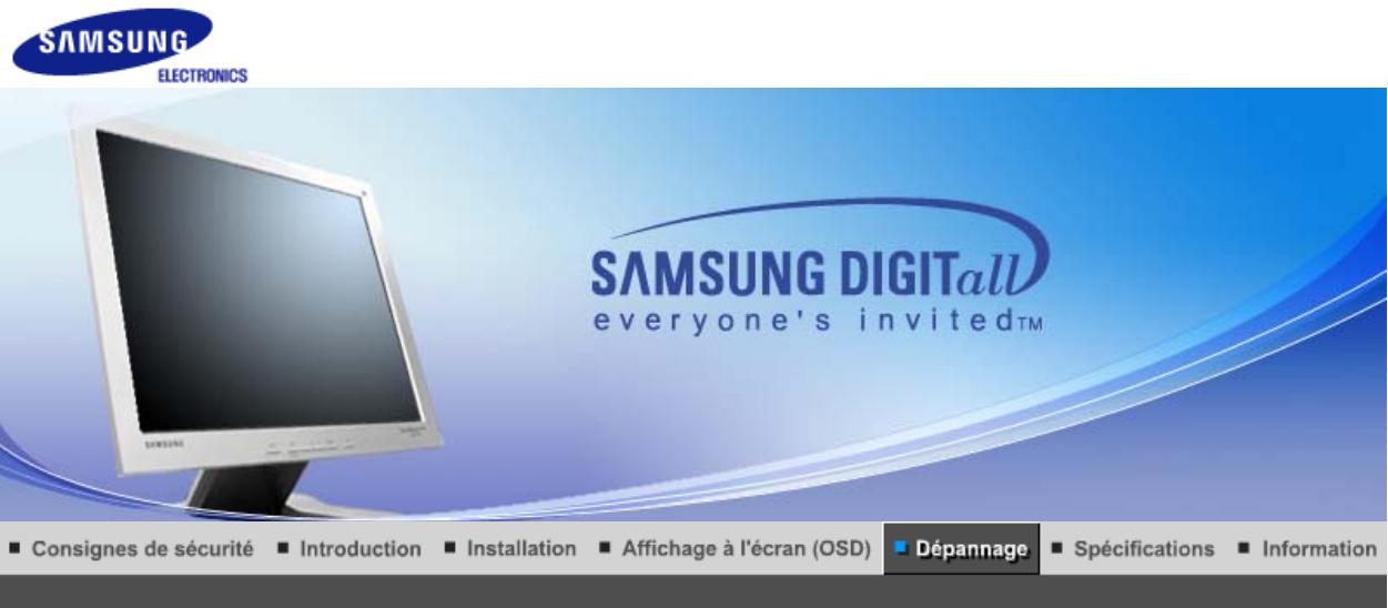 SAMSUNG SYNCMASTER 720N - Réinitialisation couleur - 7