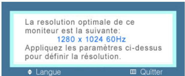 SAMSUNG SYNCMASTER 743BX - Paramètres initiaux - 1