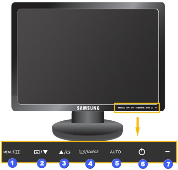 SAMSUNG SYNCMASTER 743BX - Avant - 1