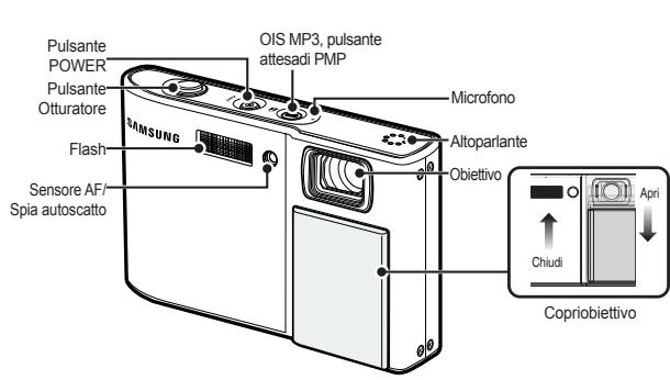 SAMSUNG I100 - Identificazione delle funzioni / contentuti della fotocamera - 1