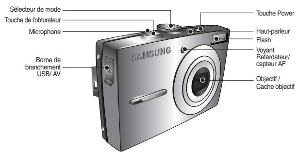SAMSUNG L200 - Caracteristiques / Accessoires de l'appareil photo - 1