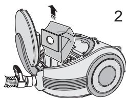SAMSUNG SC-7070 - 4-2 DEN STAUBBEUTEL AUSTAUSCHEN (Option) - 1