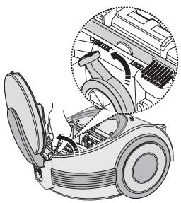 SAMSUNG SC-7070 - 4-1 DEN STAUBBEHÄLTER LEEREN (Option) - 1