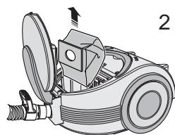 SAMSUNG SC-7070 - 4-2 SOSTITUZIONE DEL SACCHETTO PER LA POLVERE (opzione) - 1
