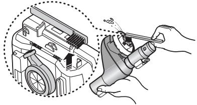 SAMSUNG SC-7070 - - PULIZIA DELLA PARTE INTERNA DEL FILTRO CICLONE - 1