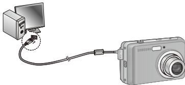 SAMSUNG ES17 - Transferindo arquivos para um PC (Windows) - 1