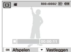 100-0002 00:00:11 OK Afspelen ▼ Vastleggen
