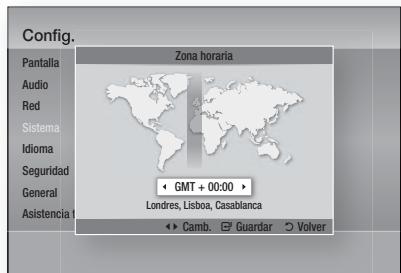 SAMSUNG HT-D5200 - Zona horaria - 1