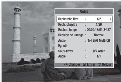 SAMSUNG HT-D5200 - Utilisation du bouton TOOLS - 2