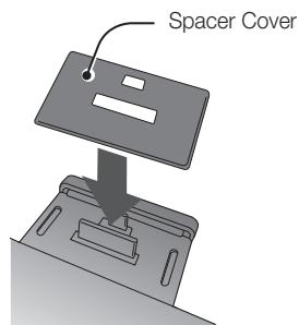 SAMSUNG DA-E570 - USING THE SPACER COVER - 1