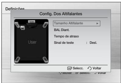 SAMSUNG HT-D330 - Tamanho das colunas - 1
