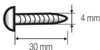 SAMSUNG HT-D330 - Connexion du support de fixation mural - 1