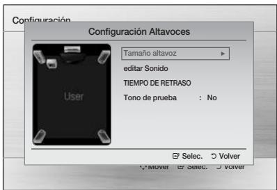 SAMSUNG HT-D330 - Tamaño de altevoces - 1