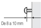 SAMSUNG HT-D330 - Conexión del soporte para pared - 3
