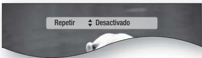Repetir ◆ Desactivado