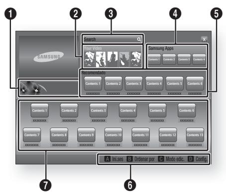 1 2 3 4 5 Search SAMSUNG Recommended Contents 1 Contents 2 Contents 3 Contents 4 Contents 5 Contents 6 Contents 1 Contents 2 Contents 3 Contents 4 Contents 5 Contents 6 Contents 7 Contents 8 Contents 9 Contents 10 Contents 11 Contents 12 Contents 13 A: In line B: Orderar por C: Modo edic. D: Confla