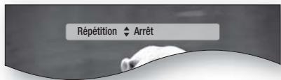 Répétition ↙ Arrêt