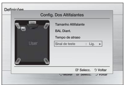 SAMSUNG HT-D550 - Sinal de teste - 1