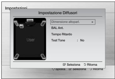 SAMSUNG HT-D550 - Dimensione altoparl. - 1