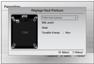 SAMSUNG HT-D550 - Taille des enceintes - 1