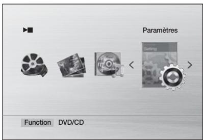 SAMSUNG HT-D550 - Réglage du menu setup - 2