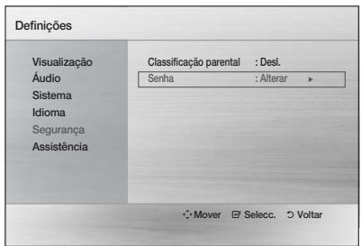 SAMSUNG HT-D550 - AlterarPALAVRA-Passe - 1