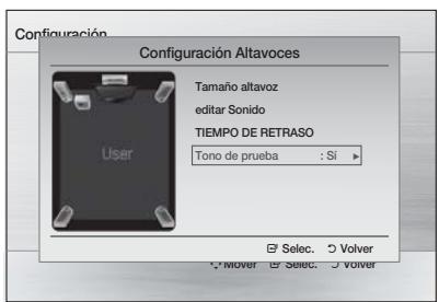 SAMSUNG HT-D550 - Tono de prueba - 1