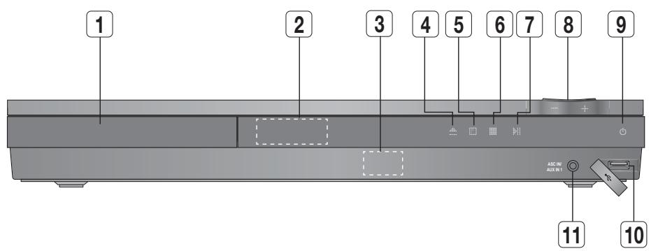 SAMSUNG HT-D550 - Panel frontal - 1