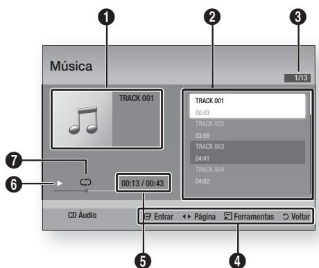 SAMSUNG HT-E5550WK - Reproduzindo um CD de.audio (CD-DA)/MP3 - 1