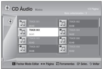 SAMSUNG HT-E5550WK - Lista reproducao - 1
