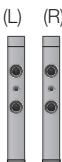 SAMSUNG HT-E5550WK - Componentes do alto-falante - 6
