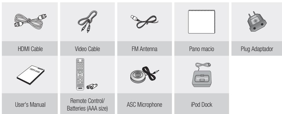 SAMSUNG HT-E5550WK - Accessories - 1