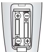 SAMSUNG VCR8874T3B - ■ Inserimento delle batterie nel telecomando - 2