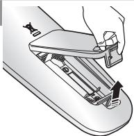 SAMSUNG VCR8874T3B - ■ Inserimento delle batterie nel telecomando - 1
