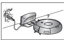 SAMSUNG VCR8874T3B - Tenere sempre il cavo di alimentazione della base di ricarica collegato alla presa elettrica. - 1