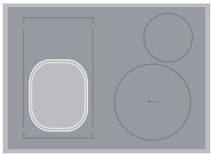 SAMSUNG NE599N1PBSR/AC - FLEXCOOK ZONE CONTROL - 9