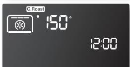 SAMSUNG NE599N1PBSR/AC - Comment régler le four pour le rôtissage par convection (mode double) ? - 4
