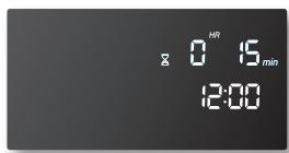 SAMSUNG NE599N1PBSR/AC - How to set the timer - 2