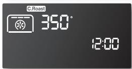 SAMSUNG NE599N1PBSR/AC - How to set the oven for convection roasting (twin mode) - 3