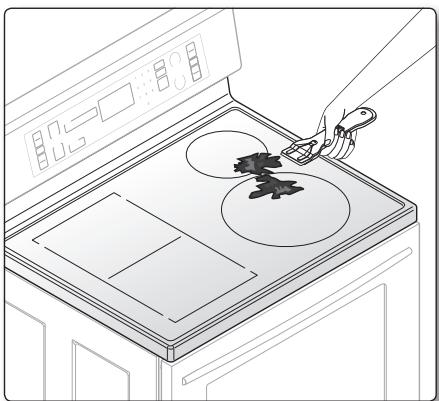 SAMSUNG NE599N1PBSR/AC - Élimination des résidus importants de brûlé - 1