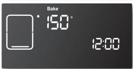 SAMSUNG NE599N1PBSR/AC - How to adjust the thermostat while cooking - 3