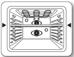 SAMSUNG NE599N1PBSR/AC - To Install the Partition into the Oven Cavity - 5