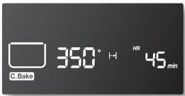 SAMSUNG NE599N1PBSR/AC - How to set the oven for delay timed cooking (single mode) - 6