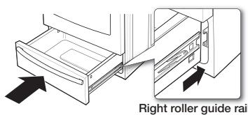 SAMSUNG NE599N1PBSR/AC - How to replace the warming drawer - 1
