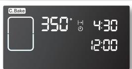 SAMSUNG NE599N1PBSR/AC - How to set the oven for delay timed cooking (single mode) - 3